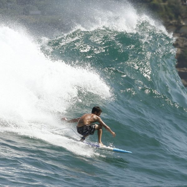 Surf en playa de Bondi en Sydney 2015